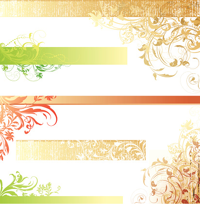 Banner Design Set Stock Illustration - Download Image Now - iStock