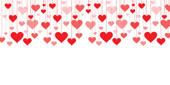 Valentine Banner Svg - Layered SVG Cut File