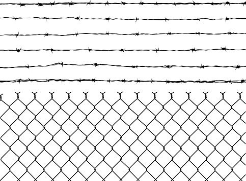 Barbed Wire and Fence