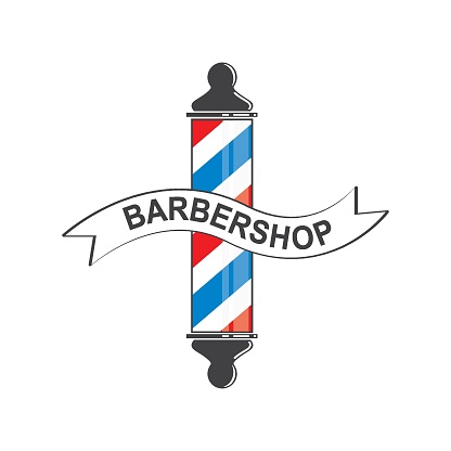 barber shop icon vector icon