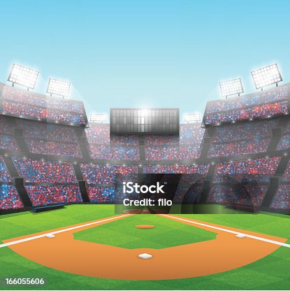istock Baseball Stadium 166055606