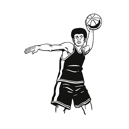 Basketball Player vector