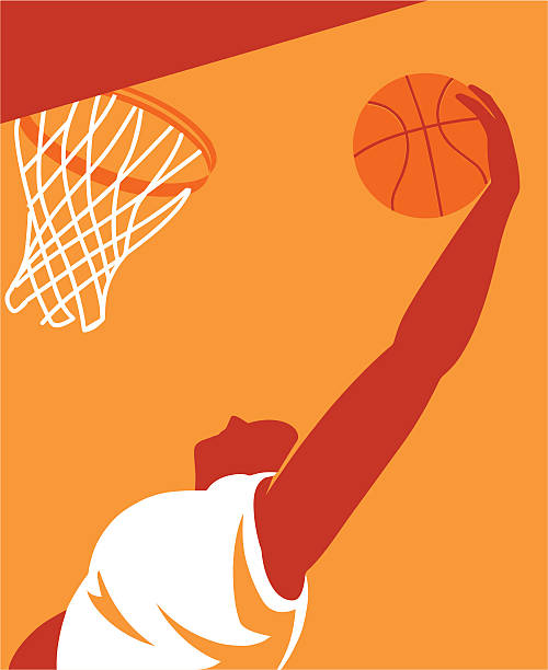 Basketball Player - Vector vector art illustration