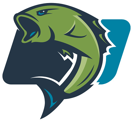 Bass Fishing Logo