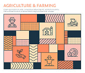istock Bauhaus Style Agriculture And Farming Infographic Template 1344703651