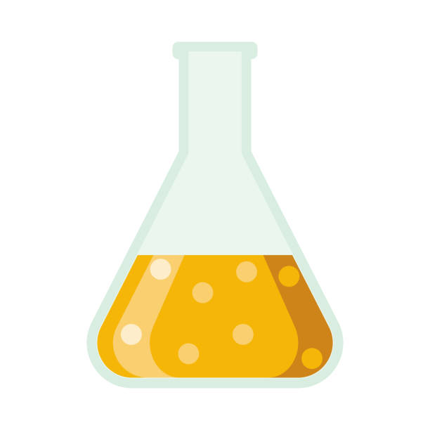 Beaker Icon on Transparent Background A flat design icon on a transparent background (can be placed onto any colored background). File is built in the CMYK color space for optimal printing. Color swatches are global so it’s easy to change colors across the document. No transparencies, blends or gradients used. beaker stock illustrations