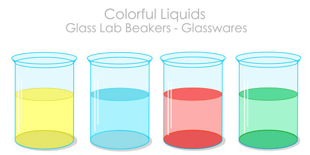 Download Beakers Glassware Colorful Fluids Yellow Red Blue Green Liquid In The Glass Lab Container Flask Transparent Shiny Lab Bottle 2d Cartoon Chemistry Illustration Vector Stock Illustration Download Image Now Istock Yellowimages Mockups