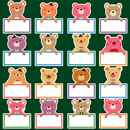 osos insignias teddy orsi orso bordi beren gratuito rata distintivi emblemas ursos rato ratos cubby