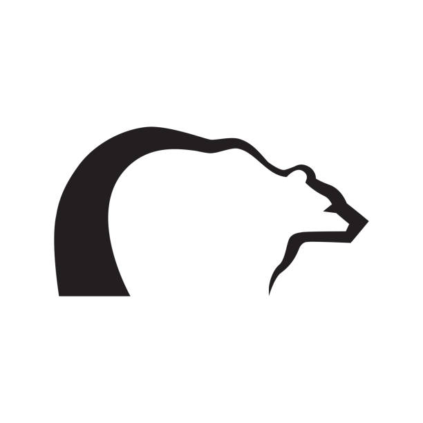 ilustraciones, imágenes clip art, dibujos animados e iconos de stock de oso - alaska