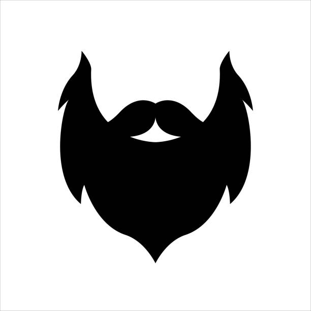 Beard Beard vector stock photo beard stock illustrations