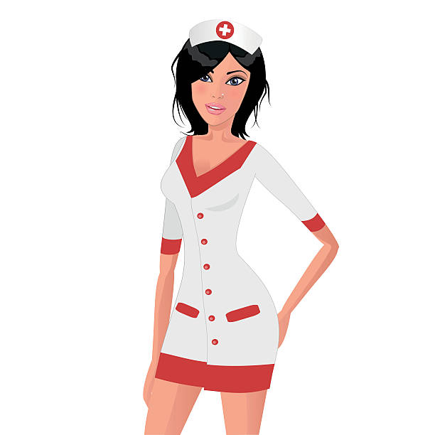 Royalty Free Cartoon Of Sexy Doctor Clip Art, Vector Images ...