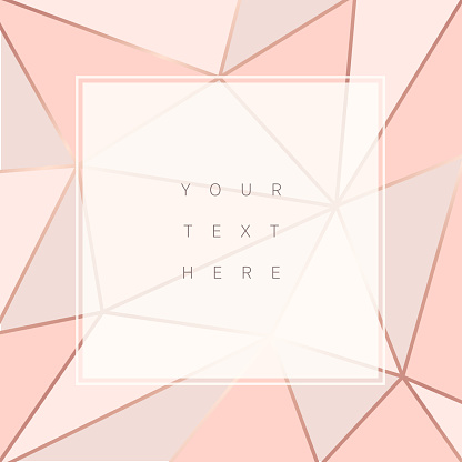 Beautiful trendy polygonal abstract background