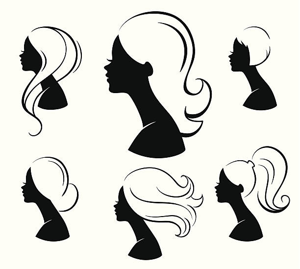Woman´S Vector Face Illustrations, Royalty-Free Vector Graphics & Clip ...