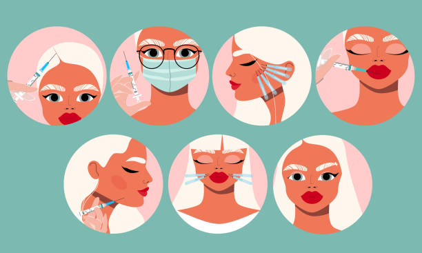 Lip Injections Illustrations, Royalty-Free Vector Graphics & Clip Art