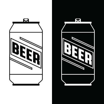 Beer Can Icon Stock Illustration - Download Image Now - iStock