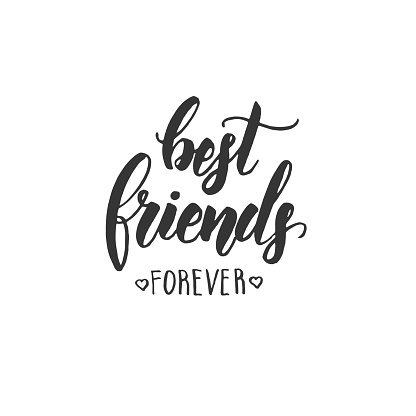 Download Best Friends Forever Friendship Day Lettering Calligraphy ...