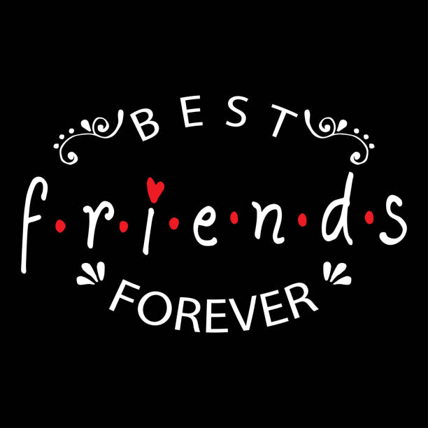 Bff Quotes Illustrations, Royalty-Free Vector Graphics & Clip Art - iStock