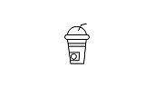 istock Beverage cup icon 1135950308