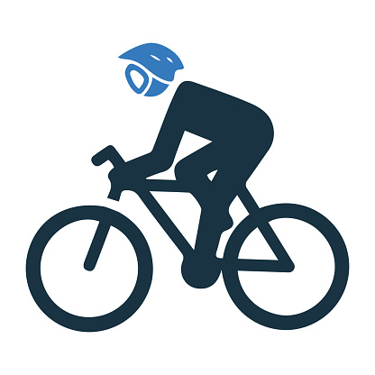 Bicycle, cycling, ride icon - Well organized and editable Vector design using in commercial purposes, print media, web or any type of design projects.