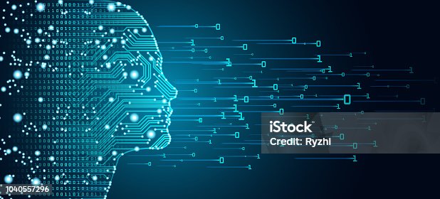 istock Big data and artificial intelligence concept. 1040557296