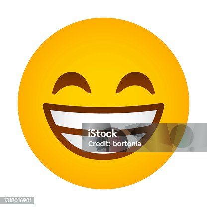 istock Big Grin Emoji Icon 1318016901