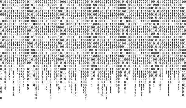 Binary code pattern Binary code seamless pattern. Computer background with 1 and 0 numbers. Data and technology. Black and white vector illustration. coding stock illustrations