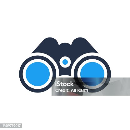 istock Binoculars icon 1409779017
