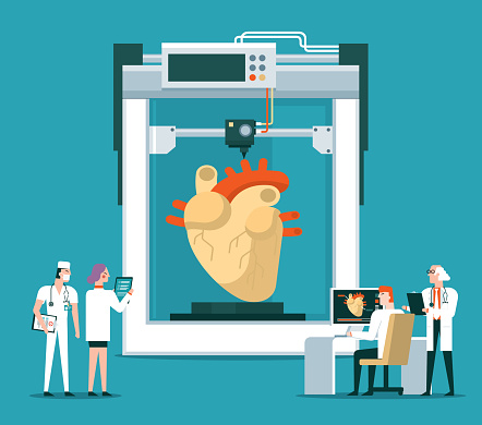 Bioprinter concept - Heart