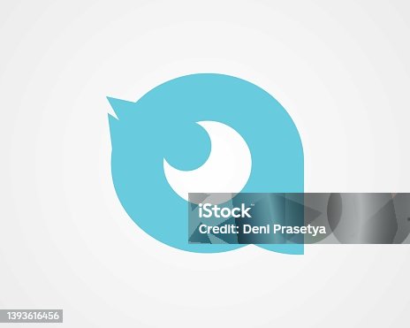 istock Bird letter A logo vector, A logo, bird logo vector 1393616456