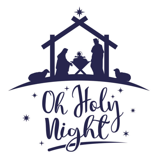 Download Free Christmas Nativity Vector Art SVG Cut Files