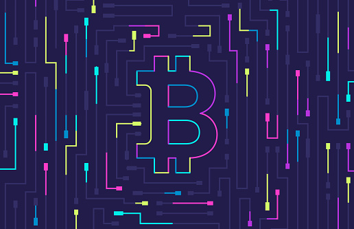 Bitcoin Circuit Abstract Background
