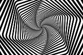 Black and white op art