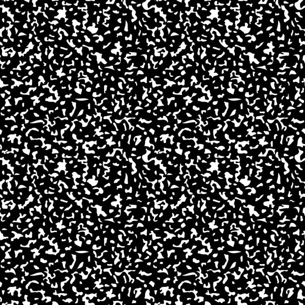 schwarzen zusammensetzung buch cover nahtlose muster - quadratisch komposition stock-grafiken, -clipart, -cartoons und -symbole
