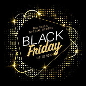 istock Black Friday Abstract Multi Colored Celebration Card 1284645865