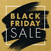 Black Friday design for advertising, banners, leaflets and flyers. Stock illustration