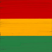 istock Black History Month, Junetheen, Kwanzaa backdrop. Pan African flag artistic hand drawn paint background, banner, postcard, flyer vector design 1351702451