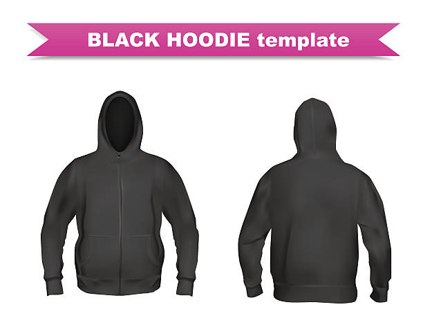 Royalty Free Black Hoodie Clip Art, Vector Images & Illustrations - iStock