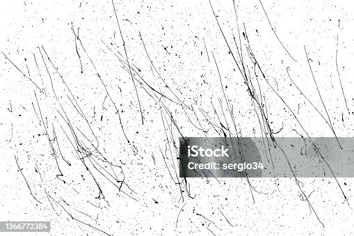 istock Black paint splatter 1366772384