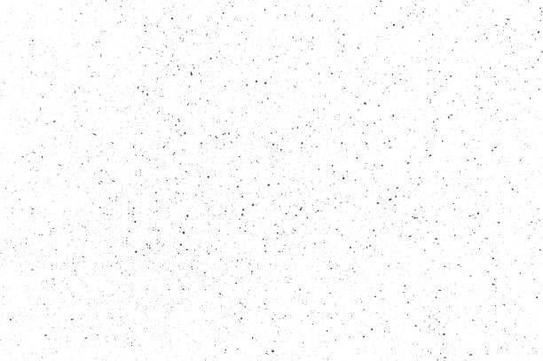 ilustrações de stock, clip art, desenhos animados e ícones de black paint spray vector overlay texture. subtle splatter pattern isolated on white background. - manchado sujo