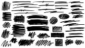 istock Black pen marker shapes 1315897072