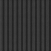 black striped seamless vector knitted background