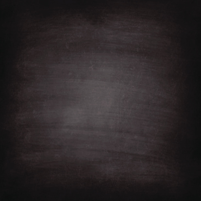 Blank blackboard texture with chalk traces