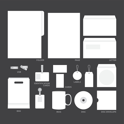 Blank Templates Stock Illustration - Download Image Now - iStock