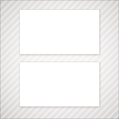 Blank Vector Business Card Template Stock Illustration - Download Image