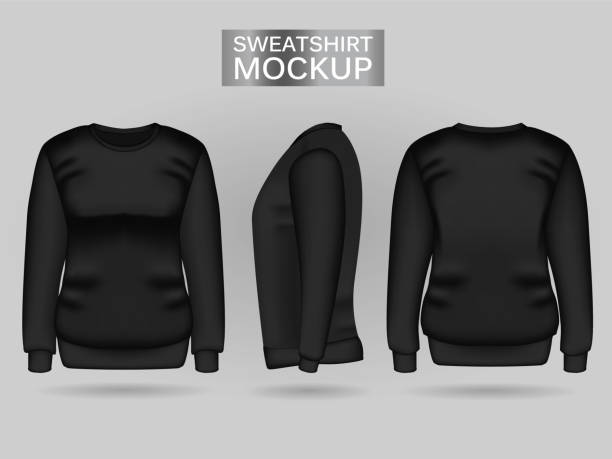 Download 188 Background Of Black Hoodie Template Illustrations Clip Art Istock