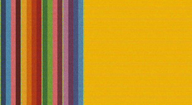 Blanket stripes seamless vector pattern. Background for Cinco de Mayo party decor or ethnic mexican fabric pattern with colorful stripes. Blanket stripes seamless vector pattern. Background for Cinco de Mayo party decor or ethnic mexican fabric pattern with colorful stripes. Serape design mexican culture stock illustrations