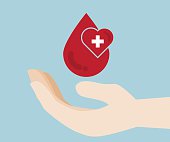 blood donation, blood donor, blood donate vector illustration