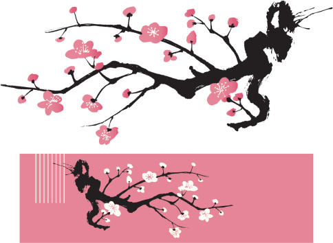 Blossom Tree - Oriental Style Painting