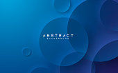istock Blue abstract background elegant circle shape 1324699430