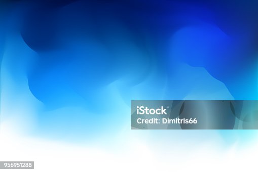 istock Blue abstract gradient background 956951288